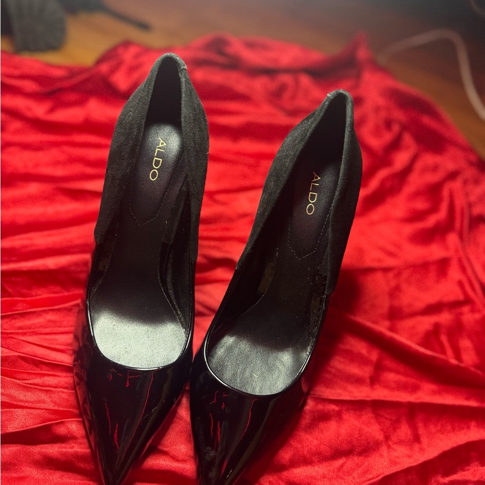 Aldo Black Elegant Stiletto Heels